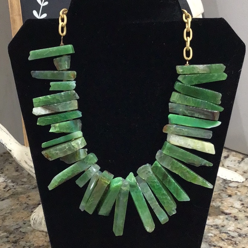 Green Stone Necklace